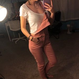 Light Pink Overalls